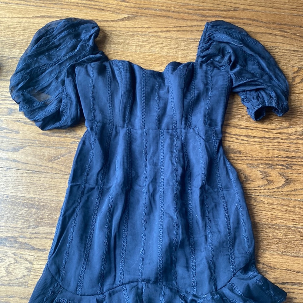 NWT Selfie Leslie Navy Minidress